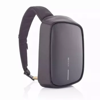 Mochila antirrobo XDDESIGN Bobby Sling – negra, resistente al agua, bolsillos RFID, compartimento para tablet, 4 l, 530 g
