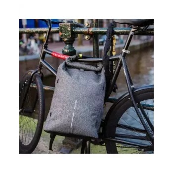 Mochila de ocio XDDESIGN Urban gris Fabric — 27 l, resistente al agua, compartimento para portátil de 15,6