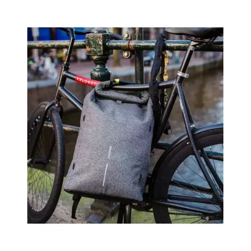 Mochila de ocio XDDESIGN Urban gris Fabric — 27 l, resistente al agua, compartimento para portátil de 15,6