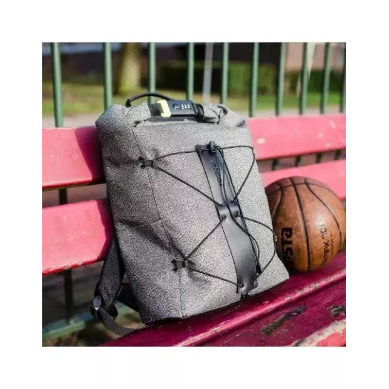 Mochila de ocio XDDESIGN Urban gris Fabric — 27 l, resistente al agua, compartimento para portátil de 15,6