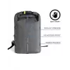 Mochila de ocio XDDESIGN Urban gris Fabric — 27 l, resistente al agua, compartimento para portátil de 15,6