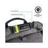 Mochila de ocio XDDESIGN Urban gris Fabric — 27 l, resistente al agua, compartimento para portátil de 15,6