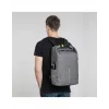 Mochila de ocio XDDESIGN Urban gris Fabric — 27 l, resistente al agua, compartimento para portátil de 15,6