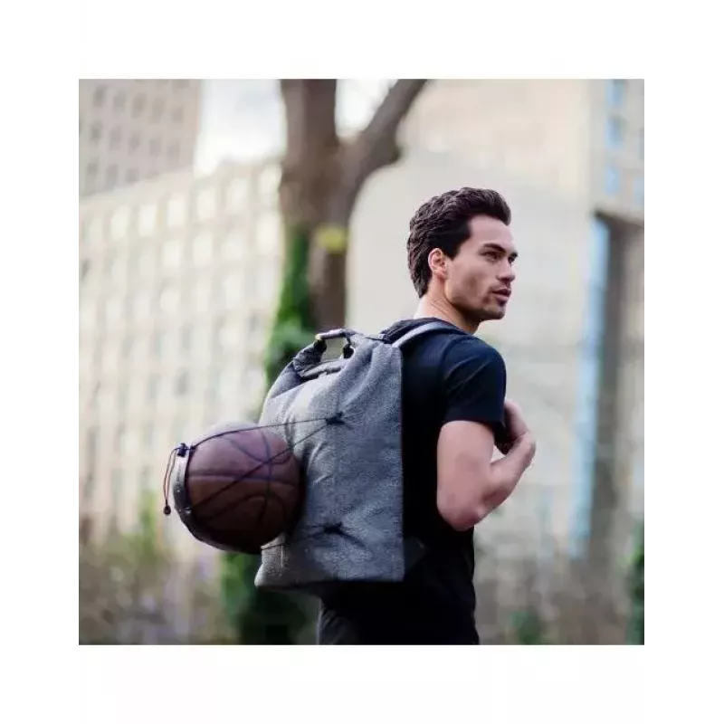 Mochila de ocio XDDESIGN Urban gris Fabric — 27 l, resistente al agua, compartimento para portátil de 15,6