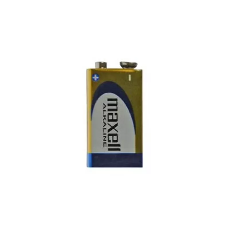 Maxell 9V 6LR61 (6LF22) pila alcalina, 1 ud.