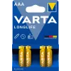 Pila VARTA Longlife Micro AAA LR03 1x4