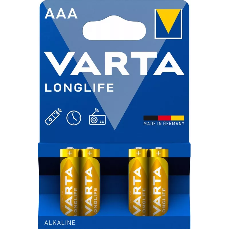 Pila VARTA Longlife Micro AAA LR03 1x4