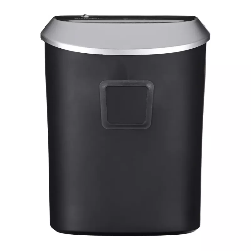 Activejet ASH-1201D trituradora de papel, P-3, 12 hojas, 25 l, fragmentos de 5x38 mm, negro/plateado