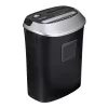 Activejet ASH-1201D trituradora de papel, P-3, 12 hojas, 25 l, fragmentos de 5x38 mm, negro/plateado
