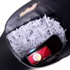 Activejet ASH-1201D trituradora de papel, P-3, 12 hojas, 25 l, fragmentos de 5x38 mm, negro/plateado