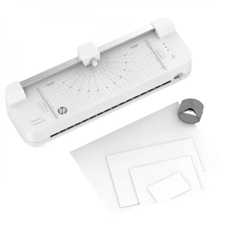 Plastificadora HP OneLam Combo A3 plastificadora en caliente 400 mm/min negra