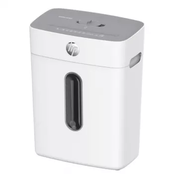 Destructora de papel HP OneShred 8CC corte en partículas 68 dB 22 cm blanca