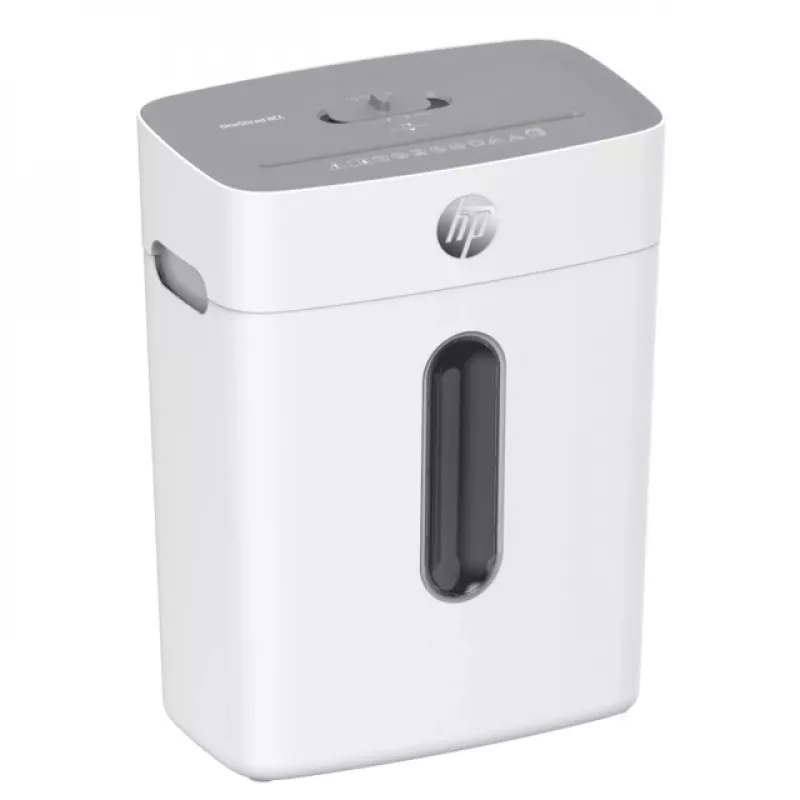 HP OneShred 8CC 2801 trituradora de papel, microcorte 5x18 mm, P-4, 8 hojas, 15 l, 68 dB, gris claro