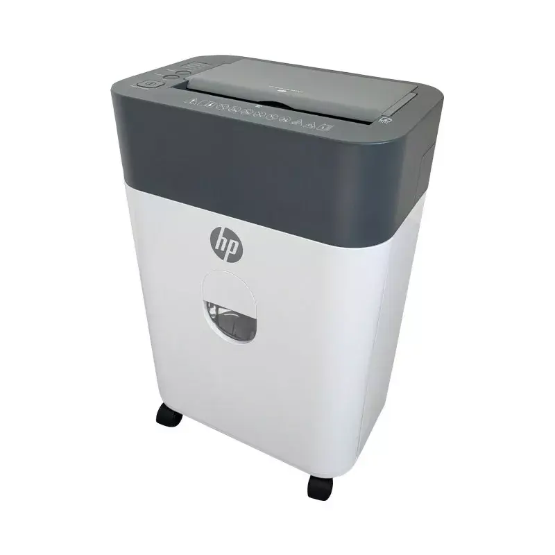Destructora de papel HP OneShred Auto 100CC corte cruzado 68 dB 22 cm blanca