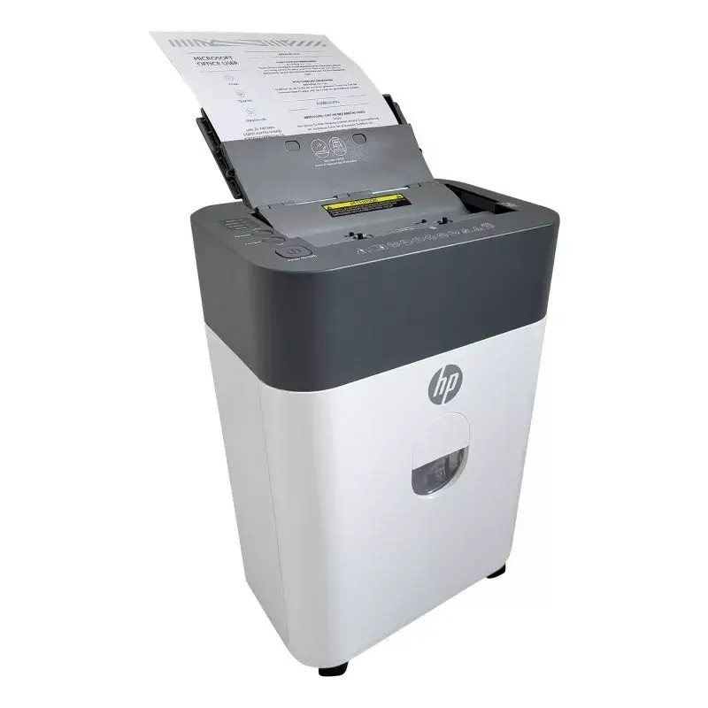 Destructora de papel HP OneShred Auto 100CC corte cruzado 68 dB 22 cm blanca