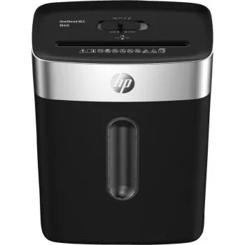 Destructora de papel HP OneShred 8CC corte en partículas 68 dB 22 cm negra