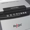 Destructora de papel Rexel AutoFeed+ 90X corte cruzado 55 dB negra, gris