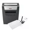 Destructora de papel REXEL Momentum X312 — corte en partículas P-3, capacidad 12 hojas, depósito 23 l, 5 x 42 mm