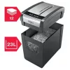 Destructora de papel REXEL Momentum X312-SL – corte en partículas 5 x 42 mm, capacidad 12 hojas, cesta 23 L, control por botones
