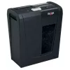 Destructora de papel REXEL Secure S5 — corte en tiras, capacidad 5 hojas, corte 6 mm, depósito 10 L, seguridad P-2, negra
