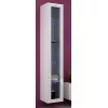 Vitrina Cama Meble VIGO 180 de pared con puertas de cristal 1800×400×300 mm blanco/blanco brillo