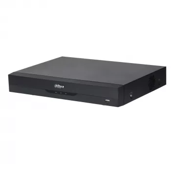 DVR Dahua XVR5104HS-4KL-I3 4 canales 3840×2160 1×HDMI 2×USB SATA hasta 16 TB negro