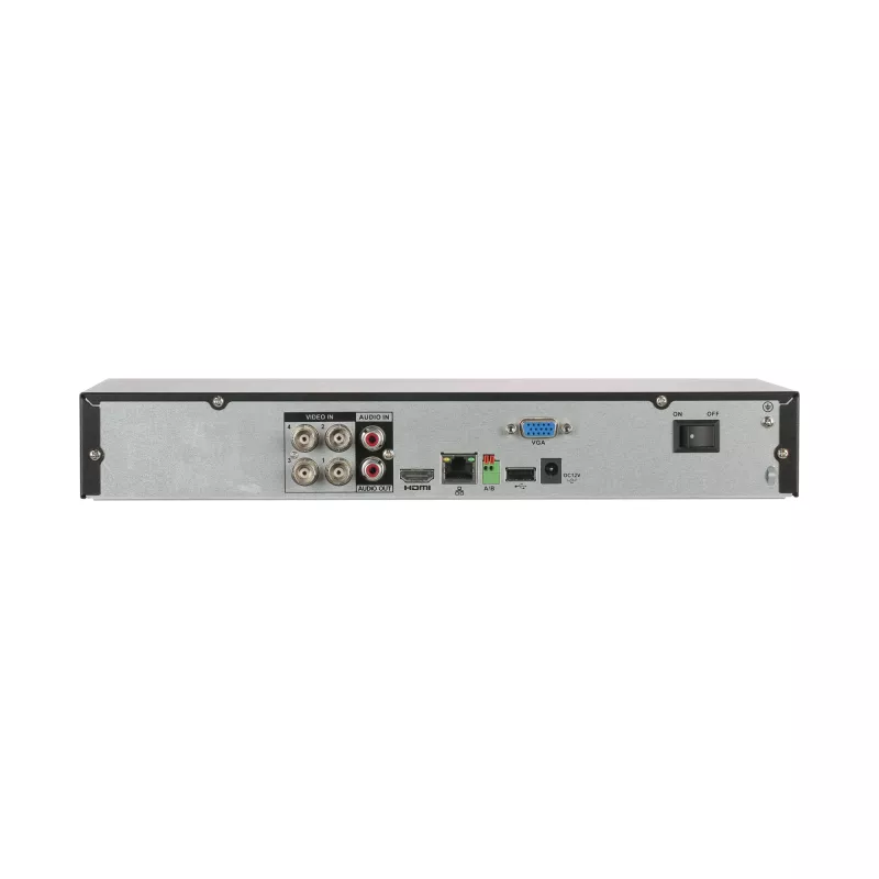 Grabador DVR Dahua XVR5104HS-4KL-I3 de 4 canales, negro