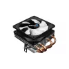 Ventilador de CPU AEROCOOL Air Frost 4 — 4 heatpipes, ventilador de 90 mm, TDP 125 W, aletas de aluminio, negro