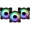 Kit Aerocool MIRAGE12PRO 3xFan PC 12cm ARGB 6 Pins Hub Silent negro