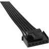 Kit Aerocool DUO12PRO 3x ventiladores 12 cm ARGB LED doble anillo antivibración 6 Pins, negro