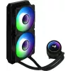 Aerocool PGS Mirage L240 ARGB refrigeración líquida para CPU, 2300 rpm, 4 pines, negra