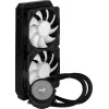 Aerocool PGS Mirage L240 ARGB refrigeración líquida para CPU, 2300 rpm, 4 pines, negra