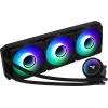Refrigeración líquida de CPU Aerocool MIRAGEL360 3x ventilador 12cm ARGB TDP 550W negro