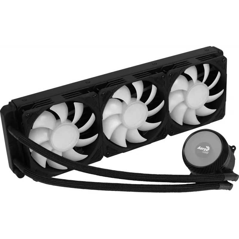 Refrigeración líquida de CPU Aerocool MIRAGEL360 3x ventilador 12cm ARGB TDP 550W negro