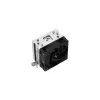 Ventilador de chipset DEEPCOOL Ag300 9,2 cm - negro/metalizado