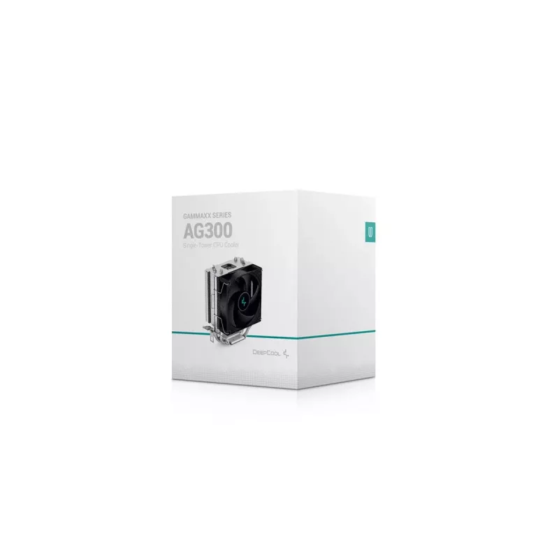 Ventilador de chipset DEEPCOOL Ag300 9,2 cm - negro/metalizado
