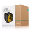 Ventilador de aire DeepCool AK620 Zero Dark Zoria 12 cm negro amarillo