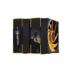 Ventilador de aire DeepCool AK620 Zero Dark Zoria 12 cm negro amarillo