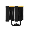 Ventilador de aire DeepCool AK620 Zero Dark Zoria 12 cm negro amarillo