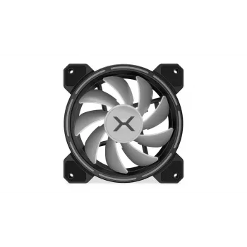 Ventilador de carcasa KRUX KRX0067 120mm ARGB LUNAR 120, 1200 rpm, rodamiento hidráulico, 12 V, LED 5 V, conector de 3 pines, antivibración
