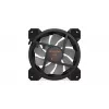 Ventilador de carcasa KRUX KRX0067 120mm ARGB LUNAR 120, 1200 rpm, rodamiento hidráulico, 12 V, LED 5 V, conector de 3 pines, antivibración