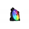 Ventilador de carcasa KRUX KRX0067 120mm ARGB LUNAR 120, 1200 rpm, rodamiento hidráulico, 12 V, LED 5 V, conector de 3 pines, antivibración
