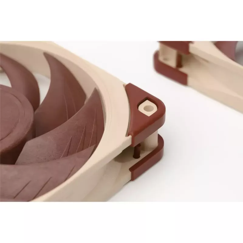 Noctua NF-A12x25 LS-PWM Sterrox ventilador de caja de 120 mm, 120x120x25 mm, 12 V, PWM, 900–1200 RPM, 7,6–12,1 dB, beige/marrón
