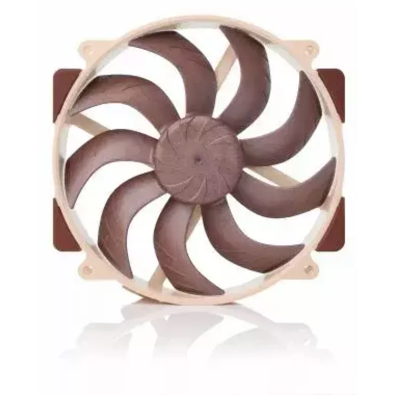 Noctua NF-A14x25r G2 PWM Sx2-PP ventiladores de caja de 140 mm (2 uds.), 12 V, 1500 RPM, 155,6 m³/h, marrón/beige