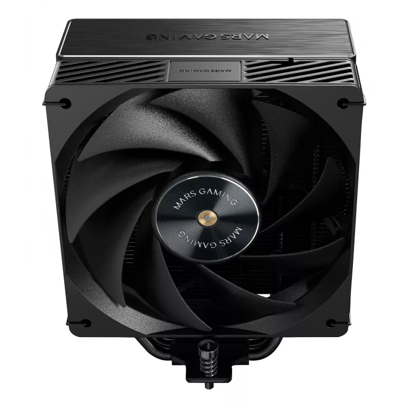 Sistema de refrigeración para PC Mars Gaming MCPUX5 ventilador de CPU 12 cm negro 1 ud.