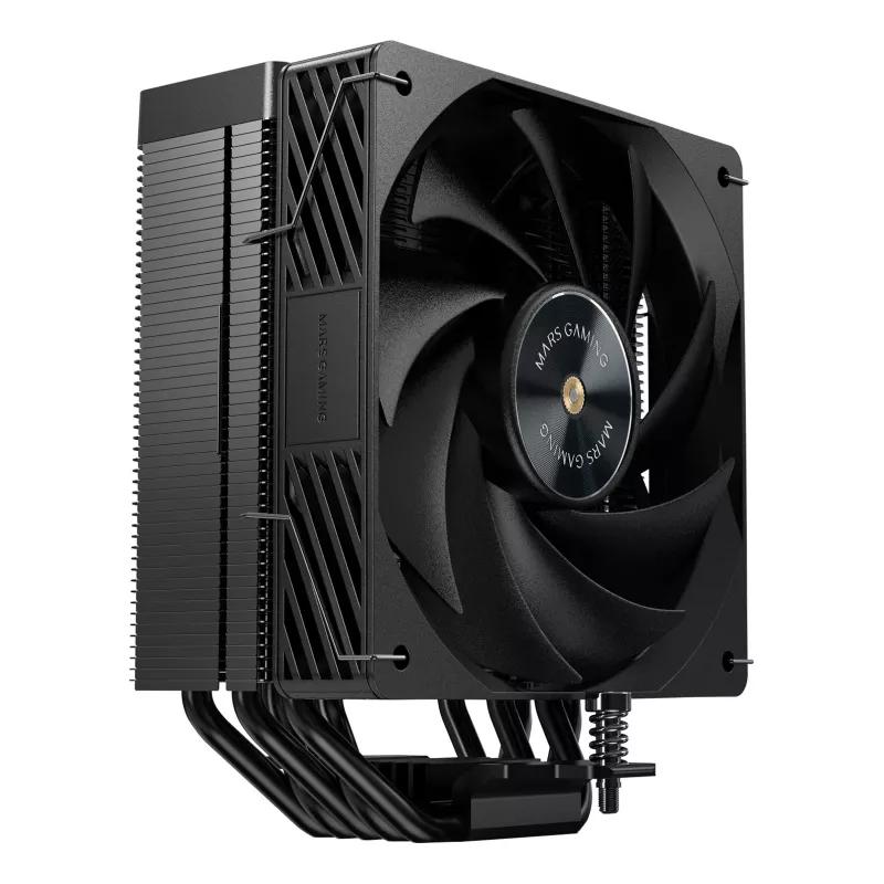 Sistema de refrigeración para PC Mars Gaming MCPUX5 ventilador de CPU 12 cm negro 1 ud.