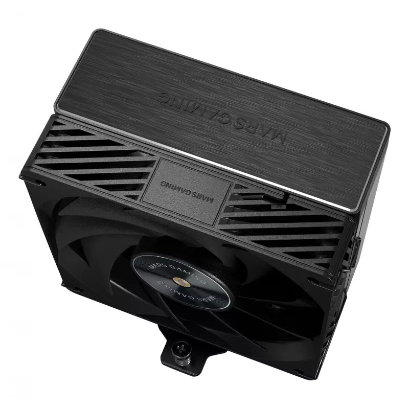 Sistema de refrigeración para PC Mars Gaming MCPUX5 ventilador de CPU 12 cm negro 1 ud.