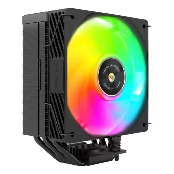 Sistema de refrigeración para PC Mars Gaming MCPUX5ARGB ventilador de CPU 12 cm negro 1 ud.