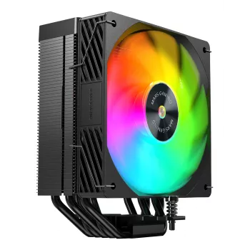 Sistema de refrigeración para PC Mars Gaming MCPUX5ARGB ventilador de CPU 12 cm negro 1 ud.