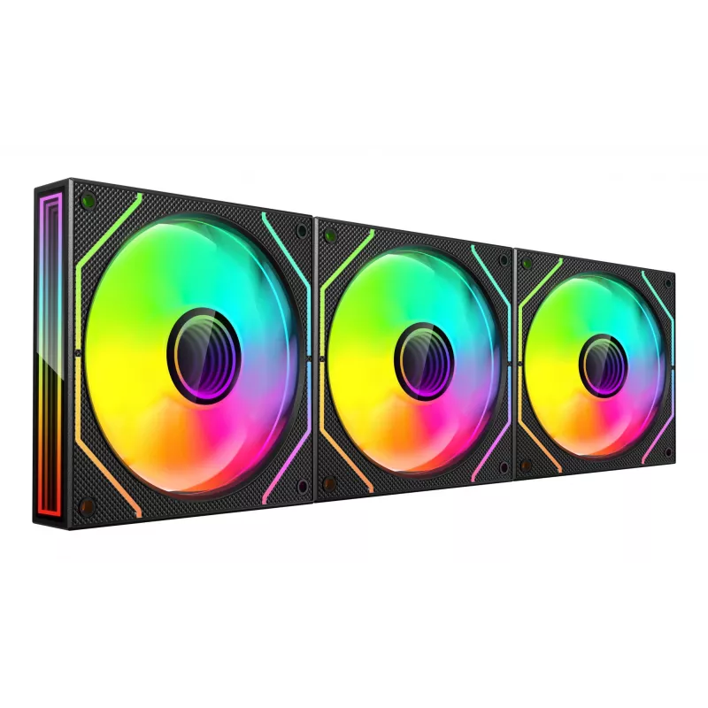 Mars Gaming MF3DPROKIT sistema de refrigeración para PC ventilador para carcasa de PC 12 cm negro